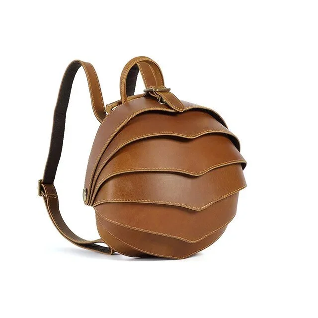 Leather Armadillo Beetle Pill Bug Bag Purse Backpack — Curious Canary